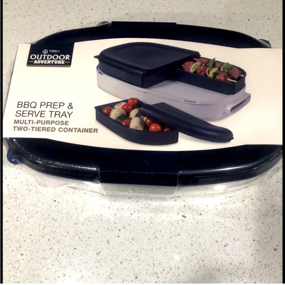 Tortelli Outdoor Adventure- BBQ Prep & Serve Tray - Picture 1 of 4